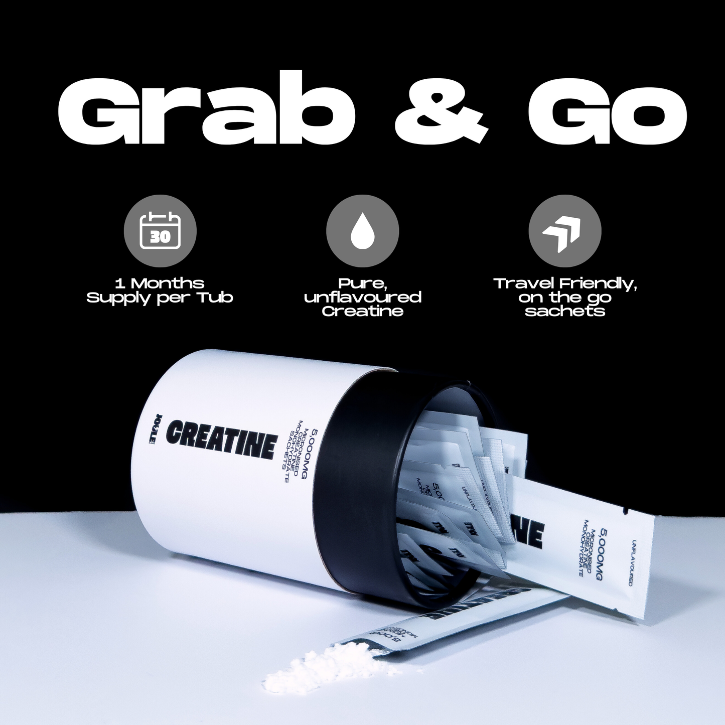 Micronised Creatine Monohydrate Sachets