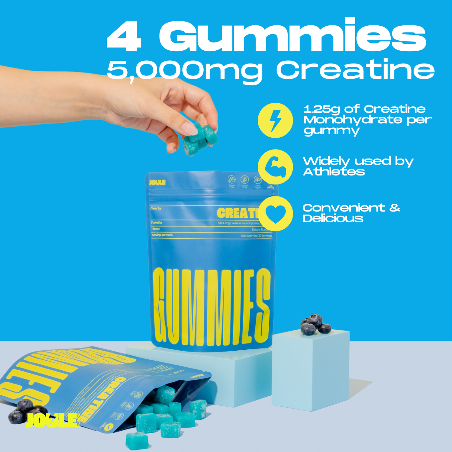Blueberry Creatine Gummies
