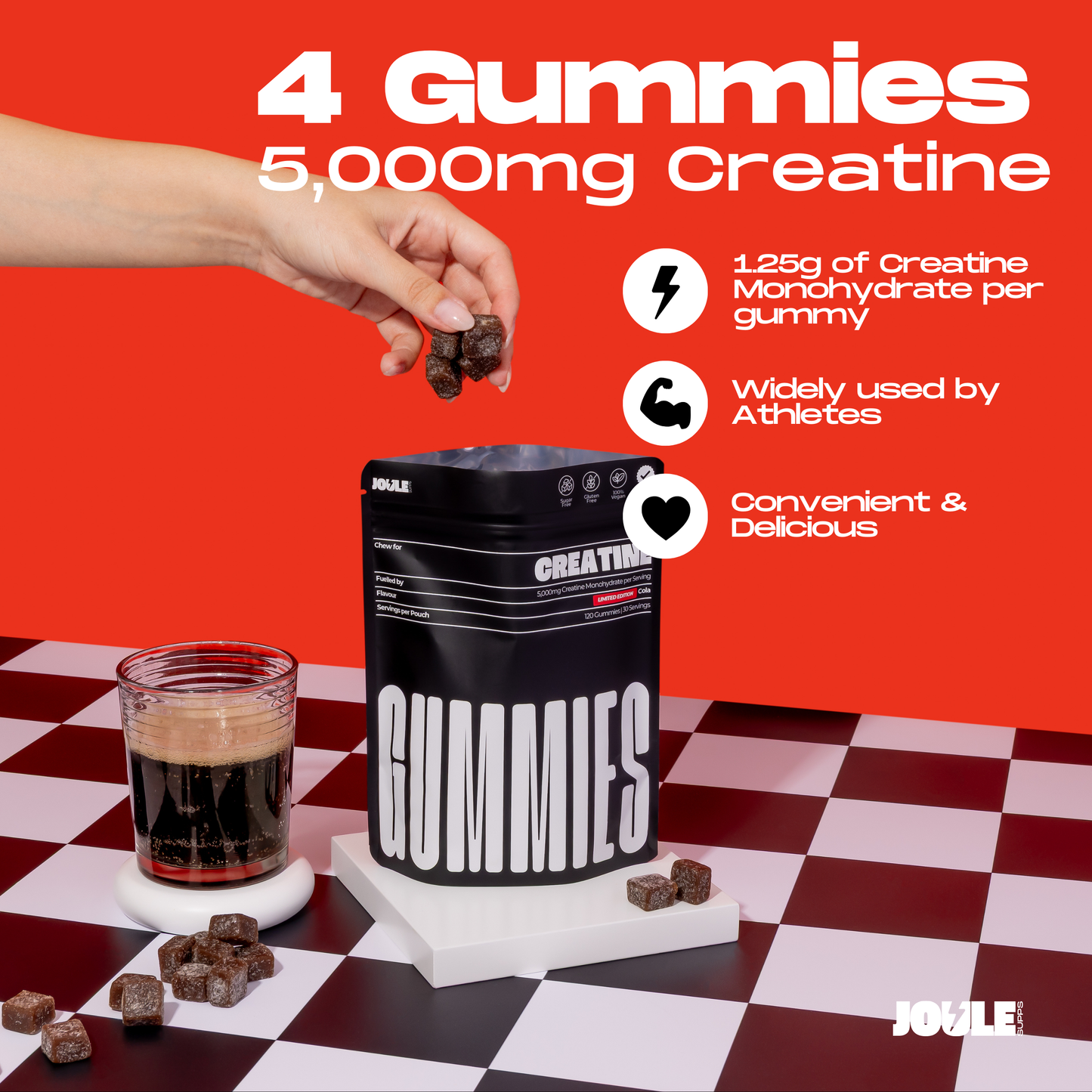 Cola Creatine Gummies